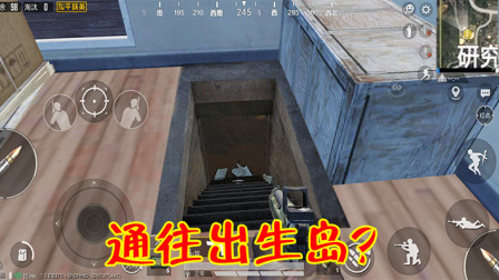 和平精英：玩家找到一条“秘密通道”，跳伞学校能秒回出生岛！