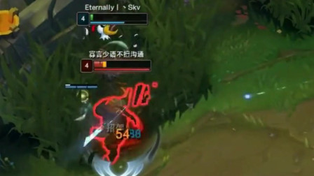 空血剑姬草丛卡视野，一波极限反杀操作，让你不得不佩服！