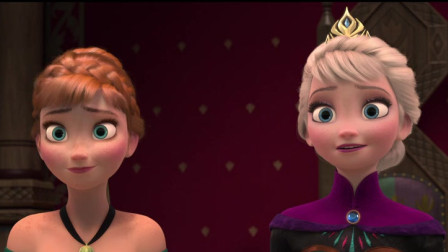 艾莎公主正式加冕成为女王,姐妹二人不欢而散