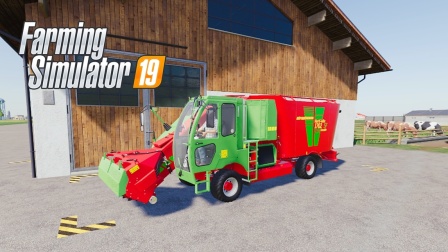 托尼行&模拟农场19#9：Great Plains 地图 新地图基础整地和饲养牲畜栅栏的建设及喂养 @ Farming Simulator 19