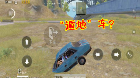 和平精英：海岛到处都是BUG？训练场无法下车！