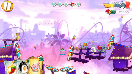 愤怒的小鸟2 冒险关卡第558关和559关