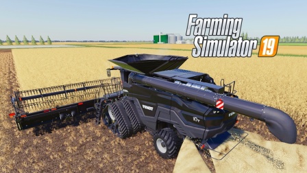 托尼行&模拟农场19#10：Great Plains 地图 对2、12的大豆的进行收割 @ Farming Simulator 19