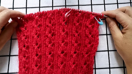 网红开衫毛衣，左前片V领的收针教程，适合新手们棒针编织学习图解视频