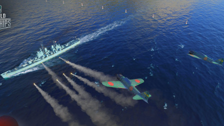 【战舰世界欧战天空】第1054期 白龙的空中打击
