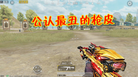 和平精英：玩家公认最丑的4款枪皮，快乐主宰上榜，全是步枪皮肤