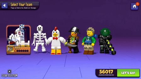 乐高战记人仔乱斗第59期：骷髅约里克的限时活动★哲爷和成哥