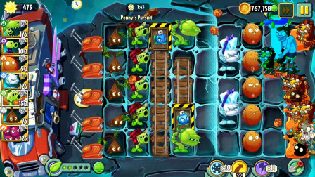 植物大战僵尸2国际版第1093期：凯撒VS沙拉第一天★哲爷和成哥