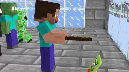 我的世界；果然和小伙伴们在自己家中开PATI