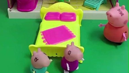 乔治看到了大坏人，能把坏人打败吗？