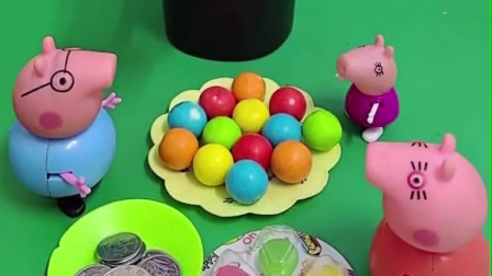 有一颗棒棒糖，乔治喜欢吃棒棒糖吗？