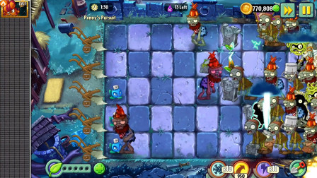 植物大战僵尸2国际版第1094期：凯撒VS沙拉第二天★哲爷和成哥