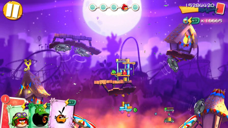 愤怒的小鸟2 冒险关卡第568关和569关