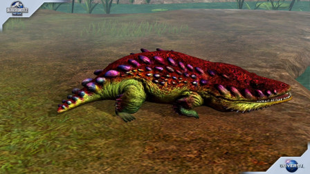 侏罗纪世界游戏第1429期：满级蚓螈是个丑八怪★哲爷和成哥