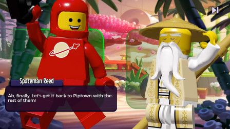 乐高战记人仔乱斗第63期：完成最后一个元素试炼★哲爷和成哥