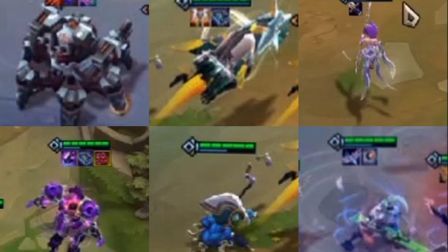 全是五费卡的阵容 我没什么优点 就是有钱