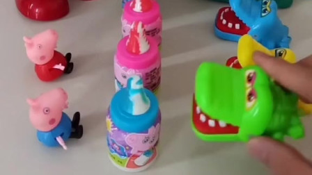 鳄鱼们好饿啊，它们要吃什么呢？