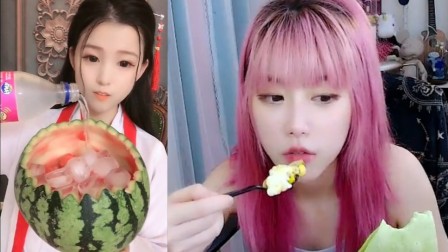 周淑怡看土味西瓜MM下饭，真吸含君登场开嗦