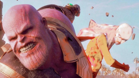 一拳超人；漫威灭霸vs一拳超人！