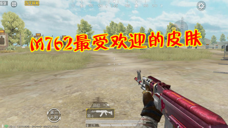 和平精英：M762哪个皮肤最受欢迎？第1意料之中，小黄鸭输了