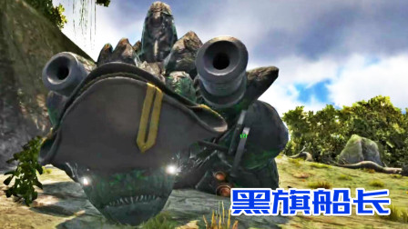 驯服岩石巨人海盗船长！自带两门巨炮、方舟