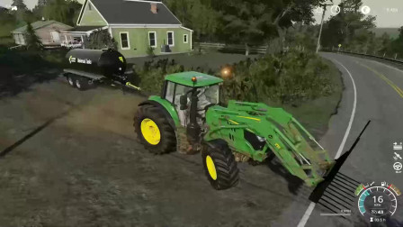 模拟农场19 - 橡树农场 - 喂养动物和喷洒杂草
