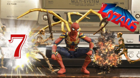 蜘蛛侠；蜘蛛侠恶搞绿巨人，他表示不想理这智障！