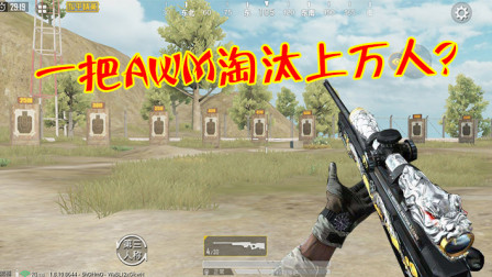 和平精英：团竞真正的大神玩家出现了，1种武器淘汰13647人