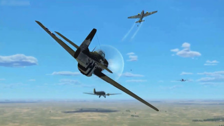 IL2捍卫雄鹰：P-51野马战斗机，空中狗斗，攻击地面目标