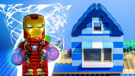 蜘蛛侠；钢铁侠刚刚造好房子就迎来了狂风暴雨
