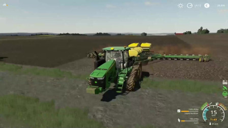 模拟农场19 - 橡树农场 - 种植玉米和割草