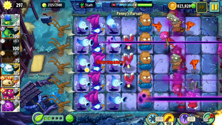 植物大战僵尸2国际版第1105期：潘妮的追击黑暗时代第3天★哲爷和成哥