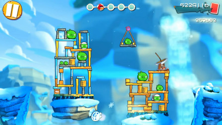 愤怒的小鸟2第442期：冒险关卡第589关和第590关★哲爷和成哥