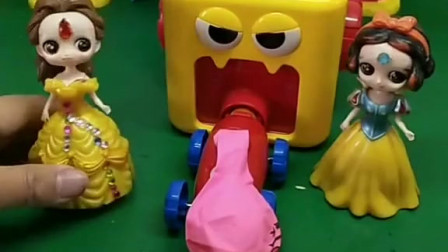 气球是破的，白雪能吹好气球吗？