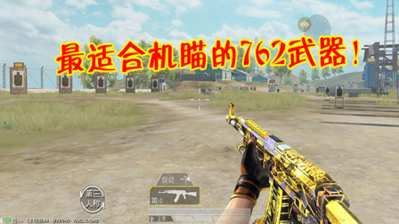 和平精英：762武器究竟哪个适合机瞄？玩家发起热门枪械测试！