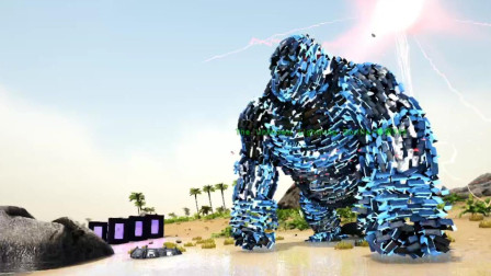 大金刚究极进化！变成了一团飞翔粒子、方舟