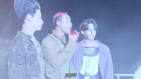 超级学校霸王：张卫健遇三个未来人从天而降，个个都是影视大咖！