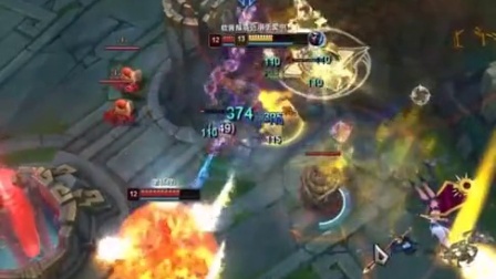 英雄联盟: 高地越塔团战, 塞拉斯天秀虐杀对面