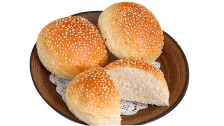教你正宗的面包做法，学会这个诀窍，汉堡面包香甜松软，营养美味