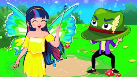 阿坤摘下来玫瑰花，要送给谁呢？小马国女孩游戏