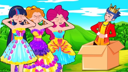 艾达琪跟阿坤比赛转足球，谁会是赢家呢？小马国女孩游戏