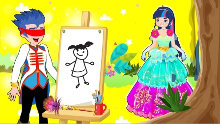 艾达琪躲在草丛里，又想整谁谁呢？小马国女孩游戏