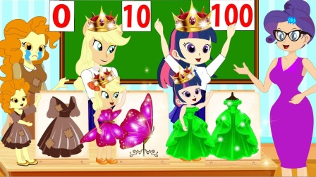 艾达琪随着音乐在跳舞，她练得是什么舞呢？小马国女孩游戏