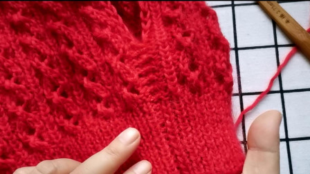 网红毛衣边缝的缝合方法,新手可以学会，适合开衫毛衣边缝的缝合图解视频