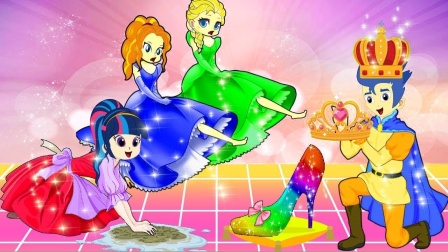 紫悦涂了口红，阿坤看见了为什么很生气呢？小马国女孩游戏