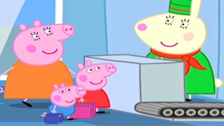 佩奇跟乔治在玩什么小游戏呢，看着可好玩了呢！小猪佩奇游戏