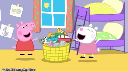 羚羊夫人按了机器，冰淇淋能做好吗？小猪佩奇游戏