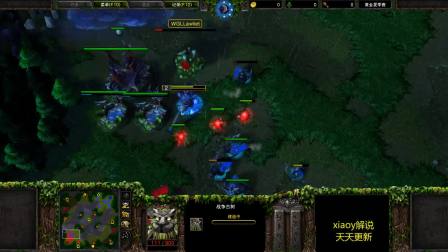 魔兽入门战术推荐 魔兽争霸xiaoy解说moon lawliet