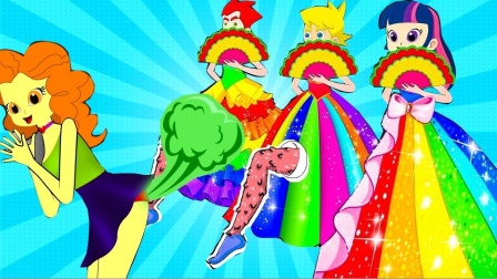 女孩们商量买可乐，她们有钱吗？小马国女孩游戏