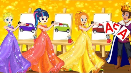 男士们涂着口红，紫悦看见怎么笑了呢？小马国女孩游戏